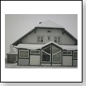 Haus im Winter